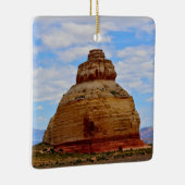 Skyline en Steen Keramisch Ornament (Rechts)