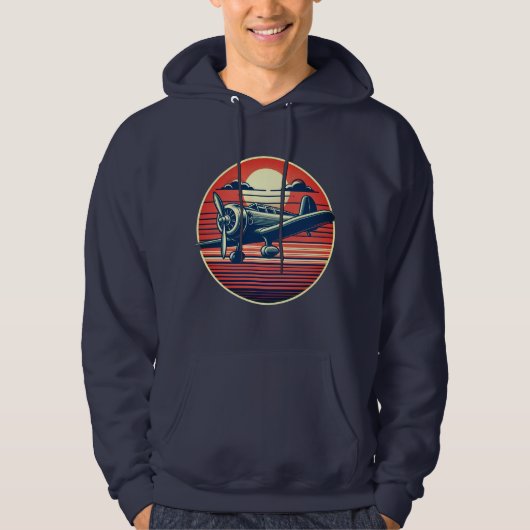 Skyline Explorer:  Luchtvaart Hoodie (Voorkant)