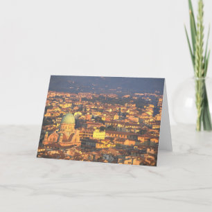 Skyline Florence Italië Kaart