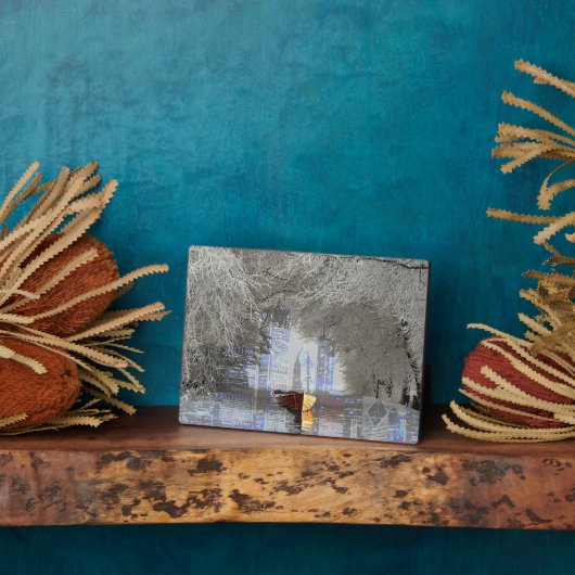 Skyline Fotoplaat (Zijkant)