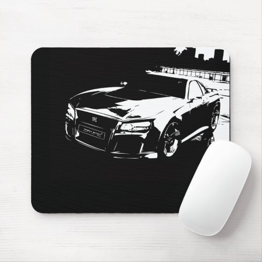 Skyline Front Stance Muismat (Met muis)