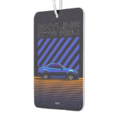 Skyline GT-R R34 Bayside Blue Luchtverfrisser (Links)