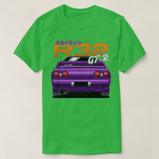 Skyline GTR32 1 T-shirt (Design voorkant)