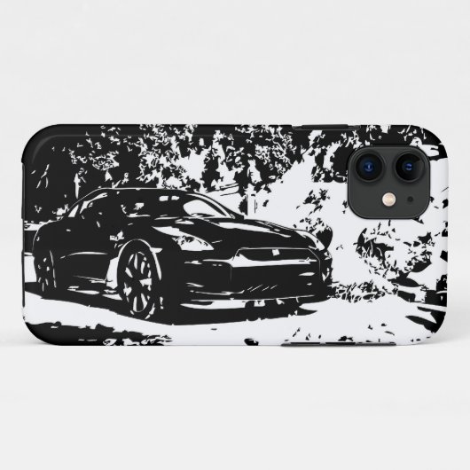 Skyline GTR Case-Mate iPhone Case (Achterkant (horizontaal))