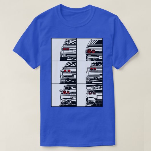 Skyline GTR-familie T-shirt (Design voorkant)