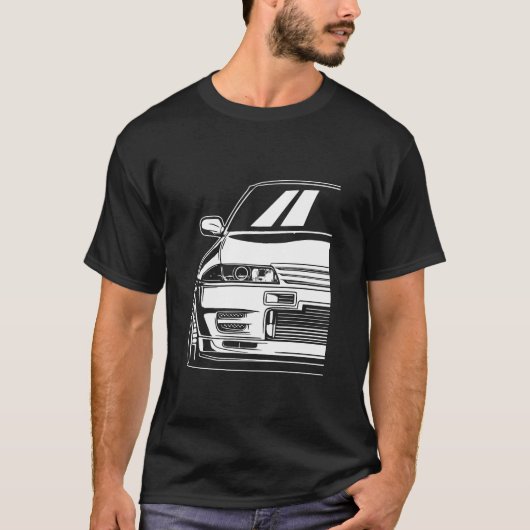 Skyline GTR R32 JDM T-shirt (Voorkant)