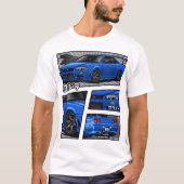 Skyline Gtr R34 Manga Lovers T-ShirtGTR R-34 Manga T-shirt (Voorkant)
