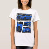 Skyline Gtr R34 Manga Lovers T-ShirtGTR R-34 Manga T-shirt (Voorkant)