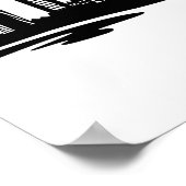 Skyline Hamburg Poster (Hoek)