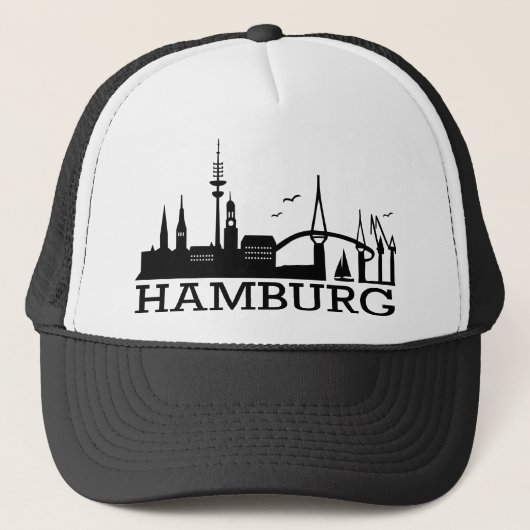 Skyline Hamburg Trucker Pet (Voorkant)