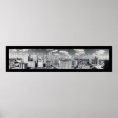 Skyline Houston TX Foto 1949 Poster (Voorkant)
