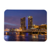 Skyline in Dusk, op de Grote rivier Magneet (Horizontaal)