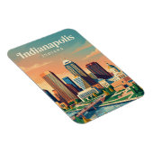 Skyline Indiana Magneet (Rechterzijde)