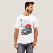 Skyline Japans T-shirt (Voorkant volledig)