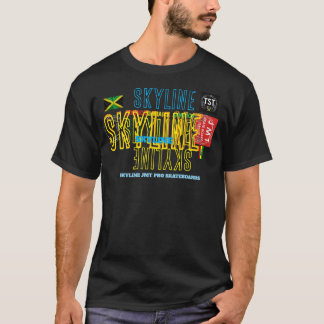 SKYLINE JMT PRO SKEELERBORDEN T-SHIRT