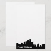 Skyline Kantoorartikelen Briefpapier (Voorkant / Achterkant)