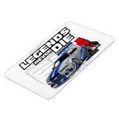 SKYLINE LEGENDS STERVEN NOOIT! MAGNEET (Linkerzijde)