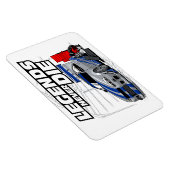 SKYLINE LEGENDS STERVEN NOOIT! MAGNEET (Rechterzijde)