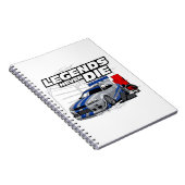 SKYLINE LEGENDS STERVEN NOOIT! NOTITIEBOEK (Rechterzijde)