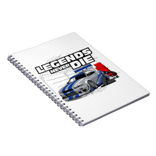 SKYLINE LEGENDS STERVEN NOOIT! NOTITIEBOEK