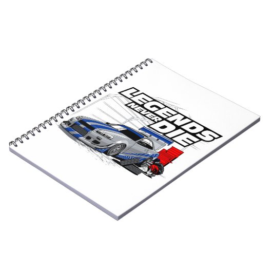 SKYLINE LEGENDS STERVEN NOOIT! NOTITIEBOEK (Linkerzijde)