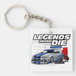 SKYLINE LEGENDS STERVEN NOOIT! SLEUTELHANGER