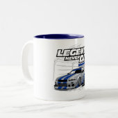 SKYLINE LEGENDS STERVEN NOOIT! TWEEKLEURIGE KOFFIEMOK (Voorkant links)