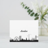 Skyline Londen Briefkaart (Staand voorkant)