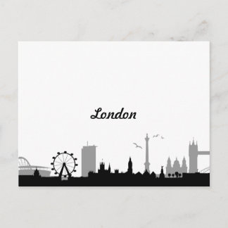 Skyline Londen Briefkaart