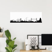Skyline London Poster (Thuiskantoor)
