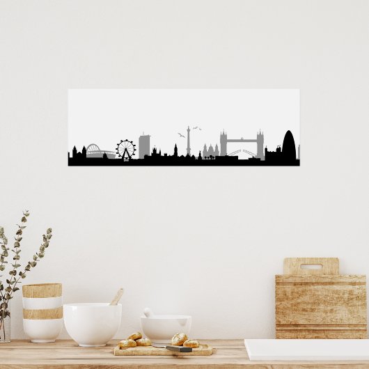 Skyline London Poster (Keuken)