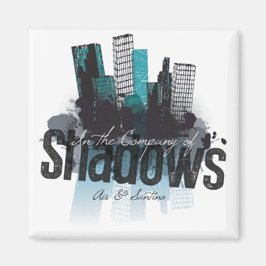 skyline-magneet magneet (Voorkant)