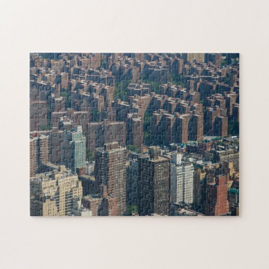 Skyline Manhattan New York. Legpuzzel (Horizontaal)