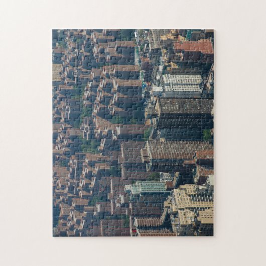 Skyline Manhattan New York. Legpuzzel (Verticaal)
