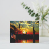 SKYLINE MEMORIAL BRIEFKAART (Staand voorkant)