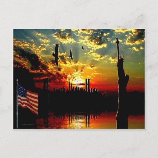 SKYLINE MEMORIAL BRIEFKAART (Voorkant)