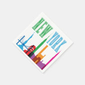 Skyline Napkins van New York Servet (Hoek)