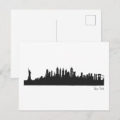 Skyline New York Briefkaart (Voorkant / Achterkant)
