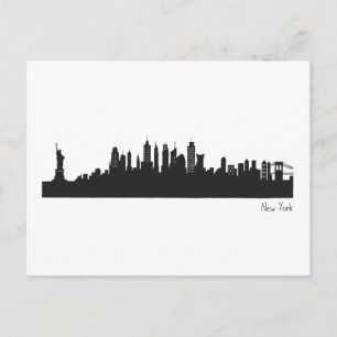 Skyline New York Briefkaart