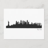 Skyline New York Briefkaart (Voorkant)
