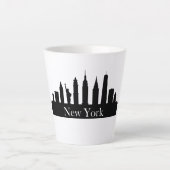 Skyline New York Latte Mok (Voorkant)