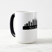 Skyline New York Magische Mok (Voorkant links)