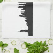 Skyline New York Theedoek (Gevouwen)