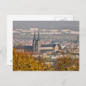 Skyline of Bamberg, Duitsland Briefkaart (Voorkant / Achterkant)