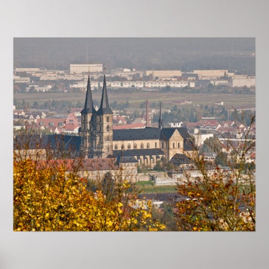 Skyline of Bamberg, Duitsland Poster (Voorkant)