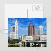 Skyline of Columbus, Ohio Feestdagenkaart (Voorkant / Achterkant)
