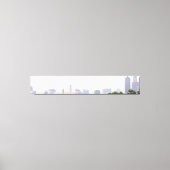 Skyline of Dallas, Texas Canvas Afdruk (Voorkant)
