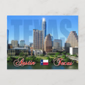 Skyline of Downtown Austin, Texas Briefkaart (Voorkant)