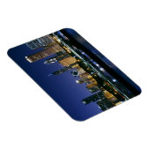 Skyline of Downtown Chicago 's nachts Magneet (Rechterzijde)