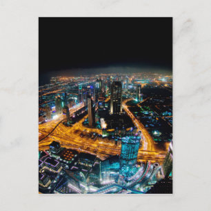 Skyline of Dubai Briefkaart